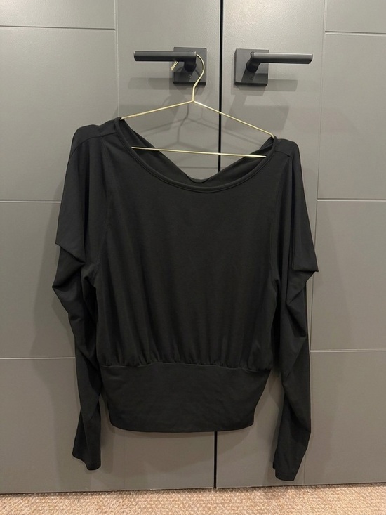 Free People Tops - Free People Black Women's Long-Sleeve Top